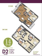 4 Beds • 4 Bath WAITD1 floor plan
